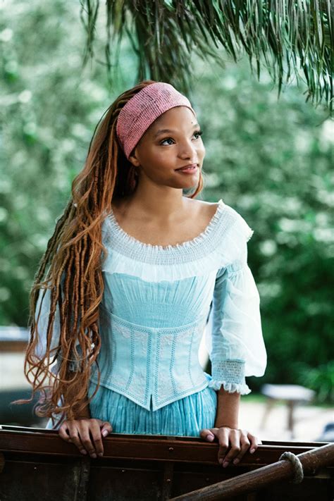 halle bailey hot|Halle Bailey has Little Mermaid moment in bikini for。